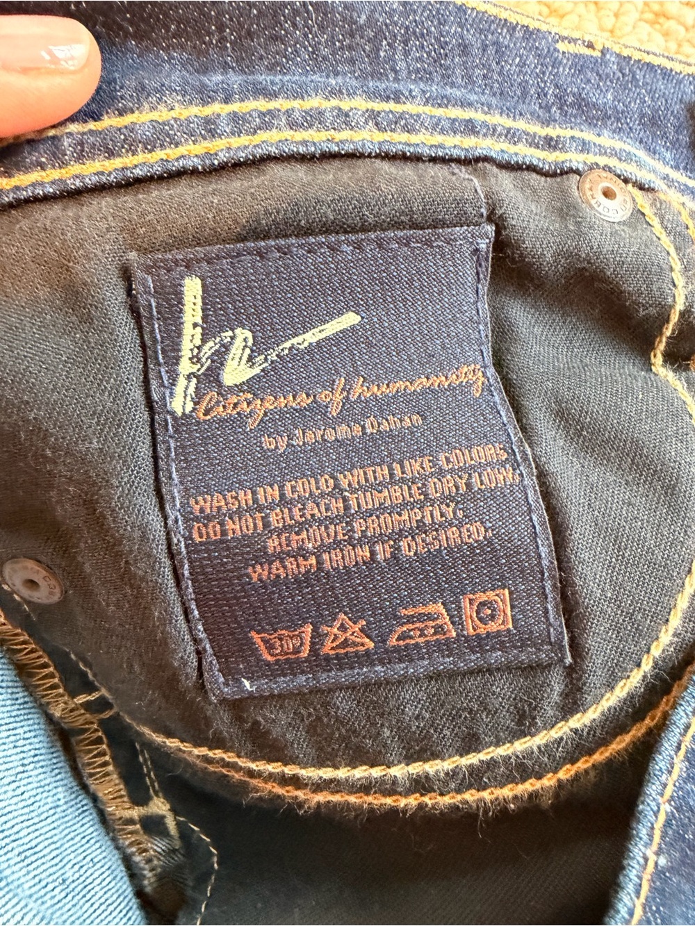 Vintage Citizens of Humanity Ingrid 002 Low Rise Flare Jeans Size 28 - Picture 2 of 6